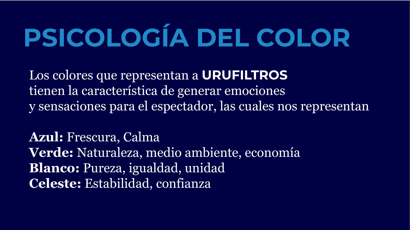 Urufiltros Color psychology