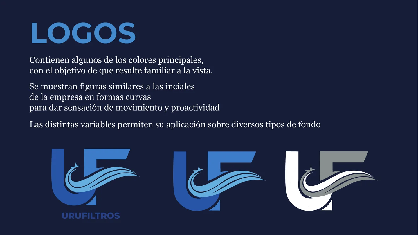 Urufiltros Logo system